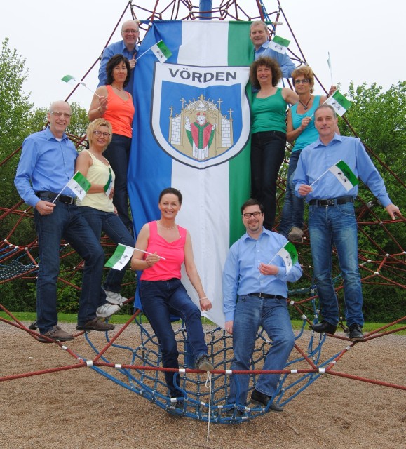  (Mitte Königspaar Antje und Werner Lange, links v.o. Michael und Gabriele Nolte, Peter und Marianne Schwarze , rechts v.o. Heiner und Dorothea Kreilos, Irene und Andreas Witte)