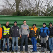 vl: Niels Kowala, Matthias Gröne, Andreas Offergeld, Frank Offergeld, Jörg Kreilos, Johannes Gröne, Manuel Schmereim und Karl-Heinz Sohn. Es fehlen: Martin Weber, Daniel Fuhrmann, Matthias Föckel und Paul Elsing
